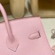 Birkin Sellierエルメスバーキン 25 外縫い  ヴォーエプソン Epsom Mauve Sylvestre   モーヴシルベストル Silver Hardware 金具  全手縫い