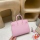 Birkin Sellierエルメスバーキン 25 外縫い  ヴォーエプソン Epsom Mauve Sylvestre   モーヴシルベストル Silver Hardware 金具  全手縫い