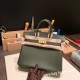 エルメスバーキン 25センチヴォーエプソン Epsom C6 /Vert Gris ヴェールグリスゴールド金具  全手縫いbirkin25-045