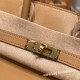 エルメスバーキン 25センチスイフト swift ビスキュイ4B/Biscuiゴールド金具  全手縫いbirkin25-076