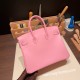 エルメスバーキン 25センチスイフト swift ピンク 5P /Pink シルバー金具 全手縫いbirkin25-082