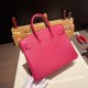 エルメスバーキン 25センチトゴ Togo ルビーB5 /Rubyゴールド金具  全手縫いbirkin25-104