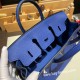 エルメスバーキン 25センチトゴ Togo ブルーエレクトリック7T/ Blue Electricゴールド金具  全手縫いbirkin25-107