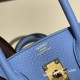 エルメスバーキン 25センチトゴ Togo ブルーパラダイス2T/ Blue Paradiseゴールド金具  全手縫いbirkin25-117