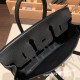 エルメスバーキン 25センチトゴ Togo ブラック89/ Blackゴールド金具  全手縫いbirkin25-131