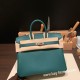 エルメスバーキン 25センチトゴ Togo マラカイトnew stock  Z6 /Malachite シルバー金具 全手縫いbirkin25-140