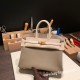 エルメスバーキン 25センチトゴ Togo クレXエトゥープ10/ Craie & Étoupe Grey ゴールド金具  全手縫いbirkin25-146