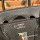 エルメスバーキン 25センチトゴ Togo ブラック 89 /Black (Noir) シルバー金具 全手縫いbirkin25-154