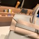 エルメスバーキン 25センチトゴ Togo パールグレー80/ Pearl Grey シルバー金具 全手縫いbirkin25-166