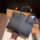 エルメスバーキン 30センチCasaque ブラックxブルーフリーダxブルーインディゴゴールド金具 birkin30-023 全手縫い