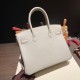 エルメスバーキン 30センチトゴ Togo 80/Pearl Greyパールグレーシルバー金具 birkin30-027 全手縫い