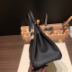 エルメスバーキン 30センチトゴ Togo 89/Black (Noir) ブラックシルバー金具 birkin30-031 全手縫い