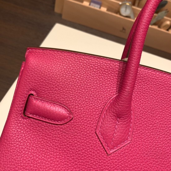 エルメスバーキン 30センチトゴ Togo 8T/Rose Candy  ローズキャンディゴールド金具 birkin30-042 全手縫い