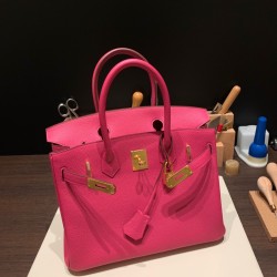 エルメスバーキン 30センチトゴ Togo 8T/Rose Candy  ローズキャンディゴールド金具 birkin30-042 全手縫い