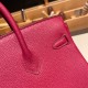 エルメスバーキン 30センチトゴ Togo B5/Rubyルビーシルバー金具 birkin30-066 全手縫い