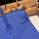 エルメスバーキン 30センチトゴ Togo 7T/Blue Electric ブルーエレクトリックゴールド金具 birkin30-069 全手縫い