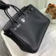 バーキン 40 Birkin40cm  89/ Black (Noir) ブラックトゴ togoシルバー金具  全手縫い