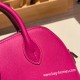 エルメス ボリード ミニ  HERMES Bolide 1923 Miniエバーカラー ローズパープル L3 /Rose Purple   シルバー金具  bolide-mi004 全手縫い