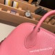 エルメス ボリード ミニ  HERMES Bolide 1923 Miniシェブルミゾル  Chevre ローズコンフェッティ 1Q/Rose Confetti   シルバー金具  bolide-mi022 全手縫い