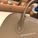 エルメス ボリード ミニ  HERMES Bolide 1923 Miniシェブルミゾル  Chevre グリエレファント 8C/ Elephant Grey   シルバー金具  bolide-mi026 全手縫い