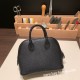 エルメス ボリード ミニ  HERMES Bolide 1923 Miniシェブルミゾル  Chevre ブラック 89 /Black (Noir)   シルバー金具  bolide-mi032 全手縫い