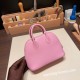 エルメス ボリード ミニ  HERMES Bolide 1923 Miniシェブルミゾル  Chevre モーヴシルベストルX9 /Mauve Sylvestre   シルバー金具  bolide-mi033 全手縫い