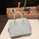 エルメス ボリード ミニ  HERMES Bolide 1923 Miniシェブルミゾル  Chevre  80 /Pearl Grey パールグレー ゴールド金具  bolide-mi046 全手縫い