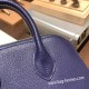 エルメス ボリード ミニ  HERMES Bolide 1923 Miniシェブルミゾル  Chevre ブルーアンクルM3/Blue Encre   ゴールド金具  bolide-mi050 全手縫い