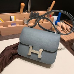 エルメス コンスタンス  HERMES Constance Ⅲ Mini ミニ ヴォーエプソン 63/Vert Amande  ヴェールアマンド シルバー金具 全手縫い