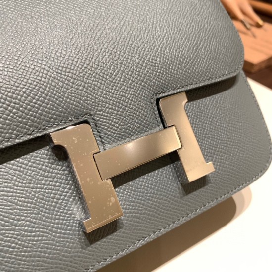 エルメス コンスタンス  HERMES Constance Ⅲ Mini ミニ ヴォーエプソン 63/Vert Amande  ヴェールアマンド シルバー金具 全手縫い