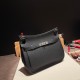 エルメス ジプシエール 28 Jypsiere 28 トリヨンクレマンス Clemence 89/Black (Noir) ブラック シルバー金具  Jypsiere-005 全手縫い