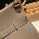 エルメス ジプシエール 31 Jypsiere 31 トリヨンクレマンス Clemence 18/Étoupe Grey (Étoupe)  エトゥープ ゴールド金具   Jypsiere-008 全手縫い