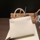 エルメス ケリー 28cm Kelly 28cm  Epsom ヴォーエプソン  エトゥープ 18 /Étoupe Grey ゴールド金具  kelly28-016 全手縫い