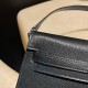 エルメス ショルダーバッグ レディース HERMES ケリー エラン Elan  シェブルミゾル Chevre シェブルミゾル Chevre 89/Black (Noir) ブラック kellyelan-001 全手縫い