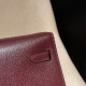 エルメス ショルダーバッグ レディース HERMES ケリー エラン Elan  シェブルミゾル Chevre シェブルミゾル Chevre 0G/Rouge Sellier ルージュセリエ kellyelan-010 全手縫い