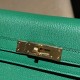 エルメス ショルダーバッグ レディース HERMES ケリー エラン Elan  シェブルミゾル Chevre シェブルミゾル Chevre U4/Vert Vertigo ヴェールヴェルティゴ kellyelan-016 全手縫い