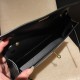 エルメス ショルダーバッグ レディース HERMES ケリー エラン Elan  シェブルミゾルChevre シェブルミゾルChevre 89/Black (Noir) ブラック kellyelan-023 全手縫い