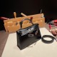 エルメスケリーミニ Kelly bag miniMini Kelly New stock  box  ボックスカーフ ブラック 89/ Black (Noir) シルバー金具 kellymini-008 全手縫い