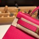 エルメスケリーミニ Kelly bag miniMini Kelly New stock  シェブルミゾル  Chevre ローズエクストリーム I6 /Rose Extreme ゴールド金具 kellymini-031 全手縫い