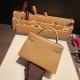 エルメスケリーミニ Kelly bag miniMini Kelly New stock  ヴォーエプソン Epsom チャイ 0M/Chai シルバー金具 kellymini-043 全手縫い