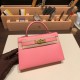 エルメスケリーミニ Kelly bag miniMini Kelly New stock  ヴォーエプソン Epsom ローズコンフェッティ1Q /Rose Confetti ゴールド金具 kellymini-047 全手縫い