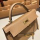 エルメスケリーミニ Kelly bag miniMini Kelly New stock  ヴォーエプソン Epsom チャイ 0M/Chai ゴールド金具 kellymini-050 全手縫い