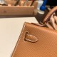 エルメスケリーミニ Kelly bag miniMini Kelly New stock  ヴォーエプソン Epsom ゴールド ck37 /Gold ゴールド金具 kellymini-052 全手縫い