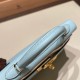 エルメスケリーミニ Kelly bag miniMini Kelly New stock  ヴォーエプソン Epsom ブルーゼフィール U2 /Blue Zephyr ゴールド金具 kellymini-077 全手縫い