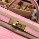 エルメスケリーミニ Kelly bag miniMini Kelly New stock  Alligateor crocodile  ピンク 5P /Pink ゴールド金具 kellymini-109 全手縫い