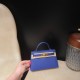 エルメスケリーミニ Kelly mini 20 ゴールド金具   7T/ Blue Electric ブルーエレクトリック  ヴォーエプソン Epsom  全手縫い