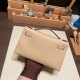 エルメス ポシェットケリー kelly pochette  Epsom ヴォーエプソン トレンチ S2/Trench ゴールド金具 Pochette--008 全手縫い