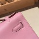 エルメス ポシェットケリー kelly pochette  swift スイフト モーヴシルベストル X9/ Mauve Sylvestre ローズゴールド金具 Pochette--039 全手縫い