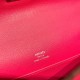 エルメス ポシェットケリー kelly pochette  swift スイフト ローズメキシコ 0D /Rose Mexico シルバー金具 Pochette--044 全手縫い