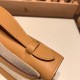 エルメス ポシェットケリー kelly pochette  swift スイフト ビスキュイ4B /Biscuit シルバー金具 Pochette--046 全手縫い